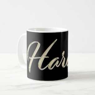 Harald Name whitegold Tasse Teetasse Kaffetasse Coffee Mug