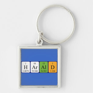 Harald periodic table name keyring