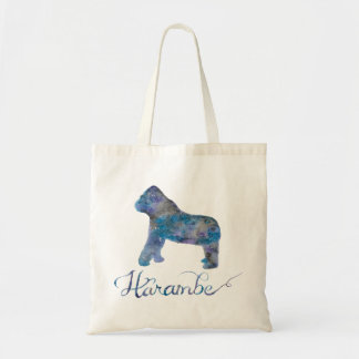 Harambe Watercolor Tote Bag