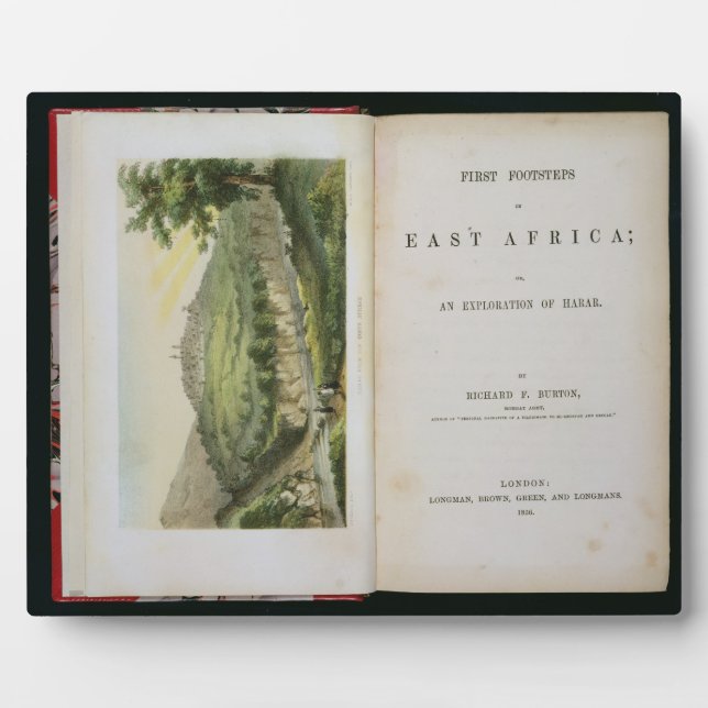 Harar from the Coffe Stream, from 'First Footsteps Plaque (Front)