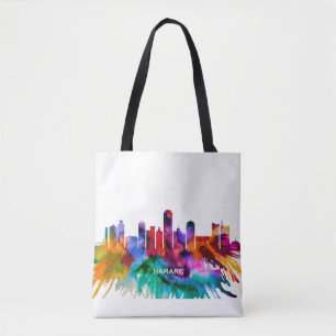 Harare Skyline Tote Bag