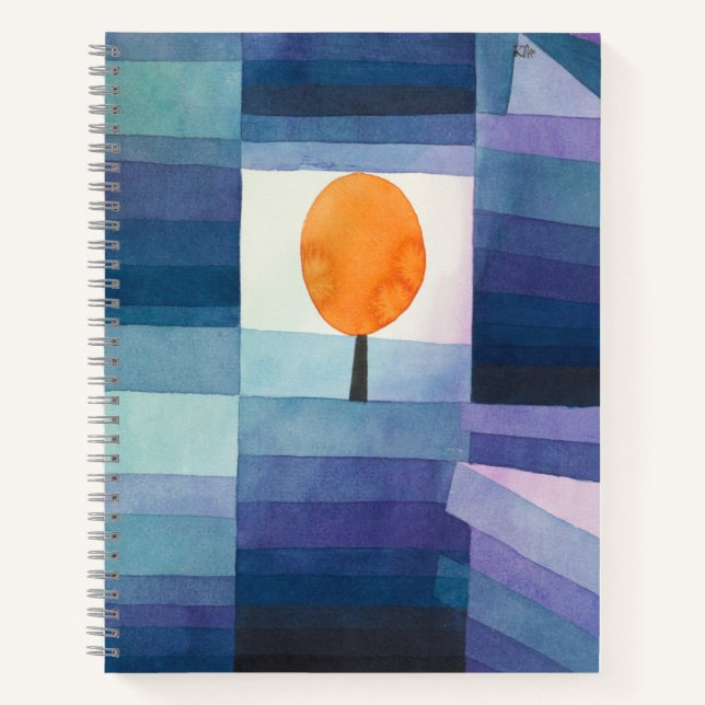 Harbinger of autumn - Paul Klee Notebook (Front)