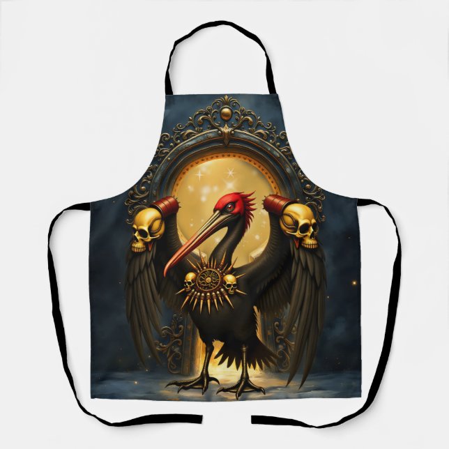Harbinger of the Golden Gate The Nocturnal Pelican Apron (Front)