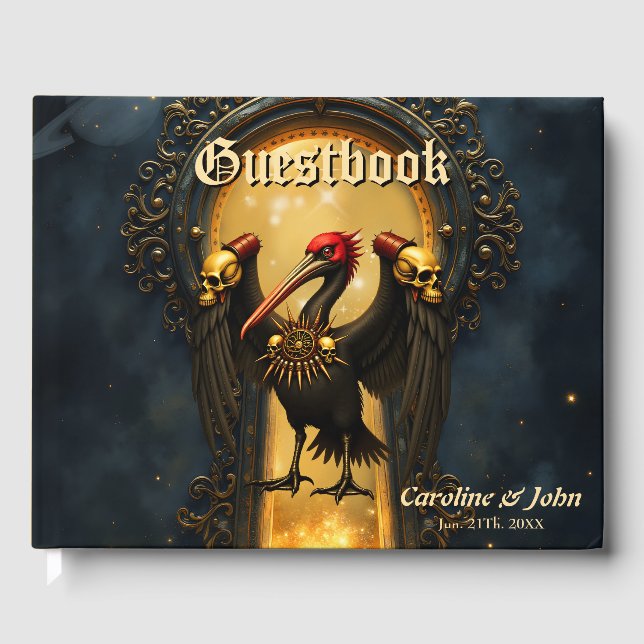 Harbinger of the Golden Gate The Nocturnal Pelican Guest Book (Front)