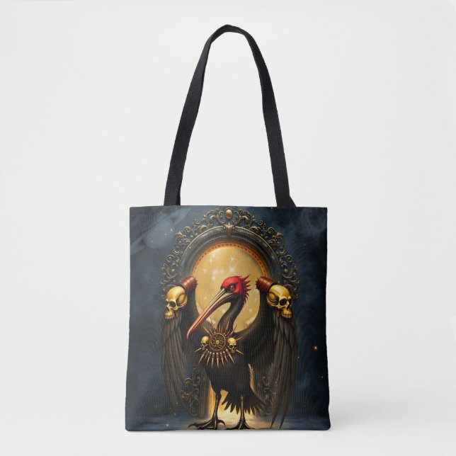 Harbinger of the Golden Gate The Nocturnal Pelican Tote Bag (Front)
