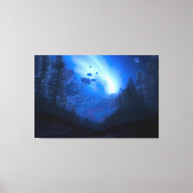 "Harbinger" Triptych Canvas Print (Front)