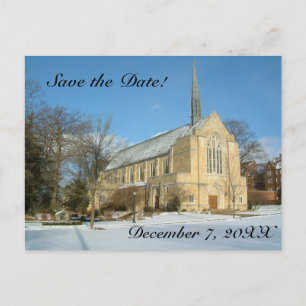 Harbison Chapel Save the Date Postcard