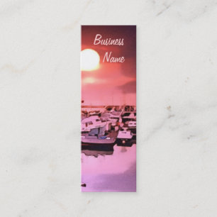 Harbor Hues Bookmark Business Cards