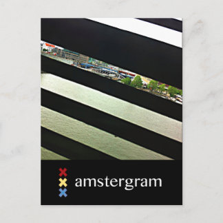 Harbour Amstergram Postcard