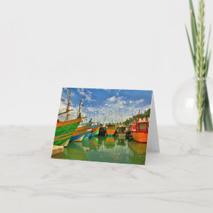 Harbour at Mirissa Card