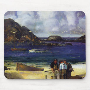 Harbour at Monhegan - George Bellows - 1913 Mouse Pad