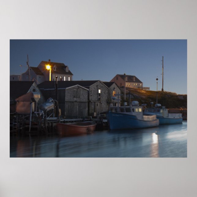 Harbour At Peggy's Cove fine art print (Front)