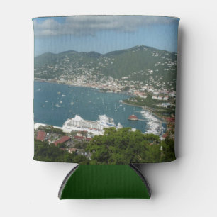 Harbour at St. Thomas US Virgin Islands Can Cooler