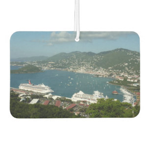 Harbour at St. Thomas US Virgin Islands Car Air Freshener