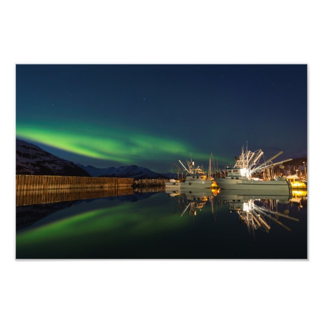 Harbour Aurora Photo Print (Front)
