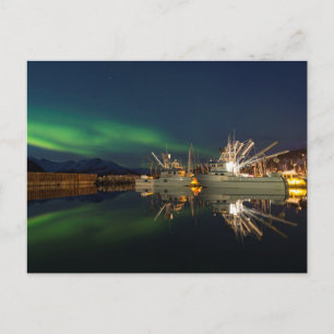 Harbour Aurora Postcard