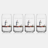Harbour Beach Lighthouse can glass