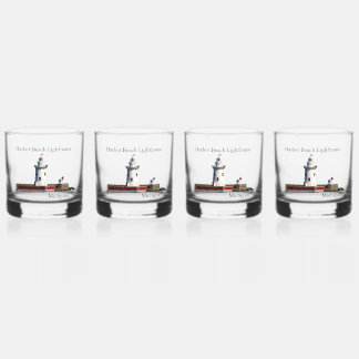 Harbour Beach Lighthouse glass
