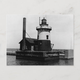 Harbour Beach Lighthouse Postcard