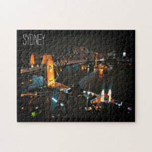 harbour bridge nights jigsaw puzzle