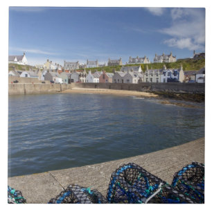 Harbour, Findochty, Moray, Scotland, United Ceramic Tile