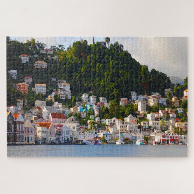 Harbour Grenada Caribbean. Jigsaw Puzzle (Horizontal)