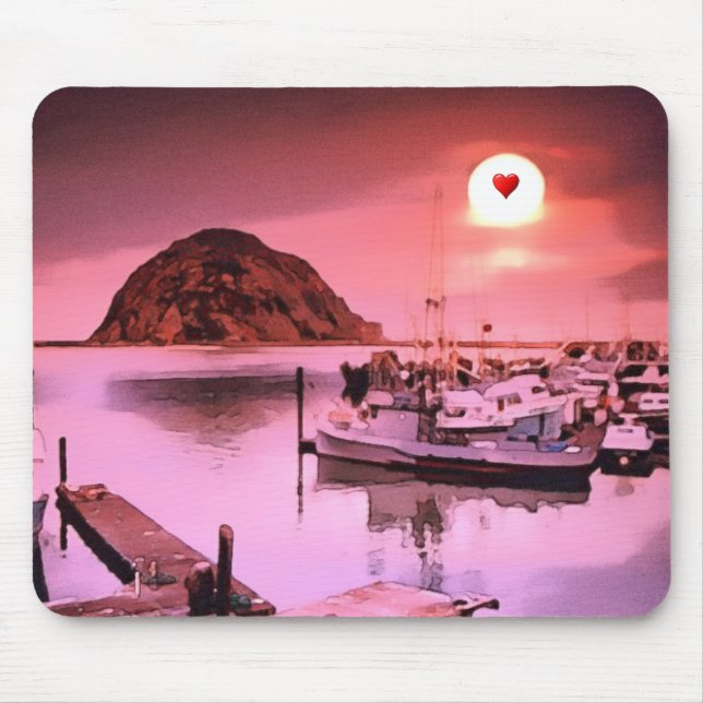 Harbour Hues Mouse Pad (Front)