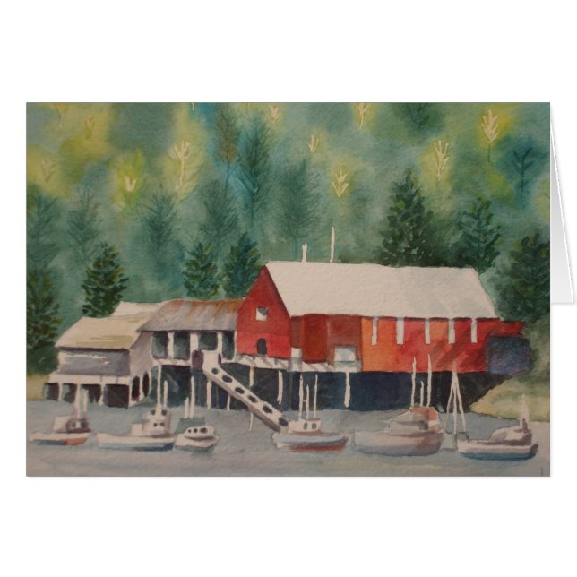 Harbour in Alaska (Front Horizontal)