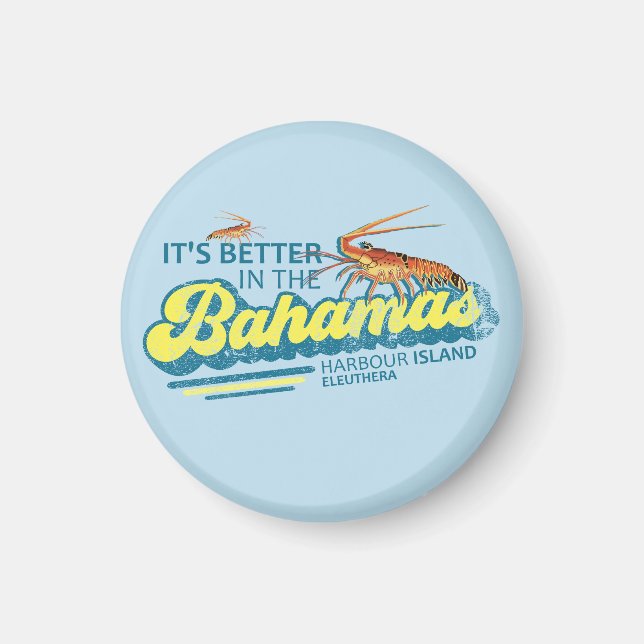 Harbour Island Bahamas Magnet Vacation Cruise (Front)