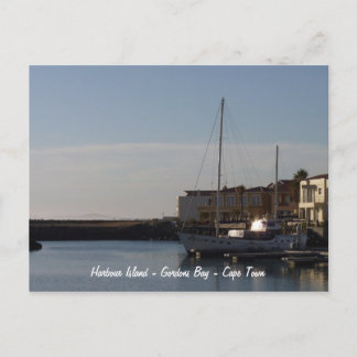 Harbour Island - Gordons Bay - Cape Town Postcard