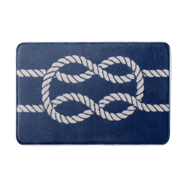 Harbour Knot Bath Mat (Front)