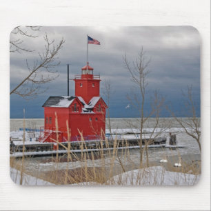 Harbour Light Mouse Pad