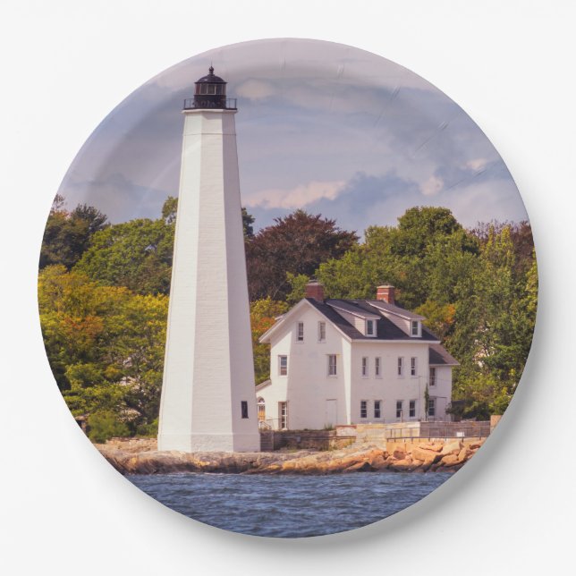Harbour Light Paper Plate (Front)