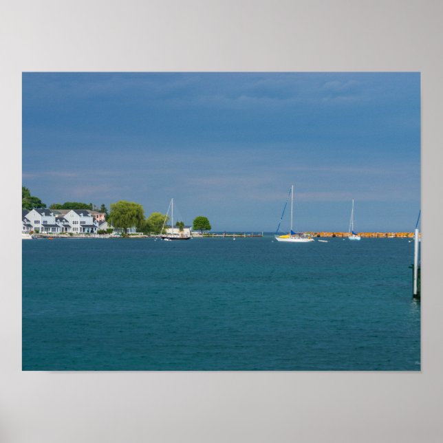 Harbour Mackinac Island Poster (Front)