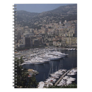 Harbour, Monte Carlo, French Rivier, Cote d' Notebook