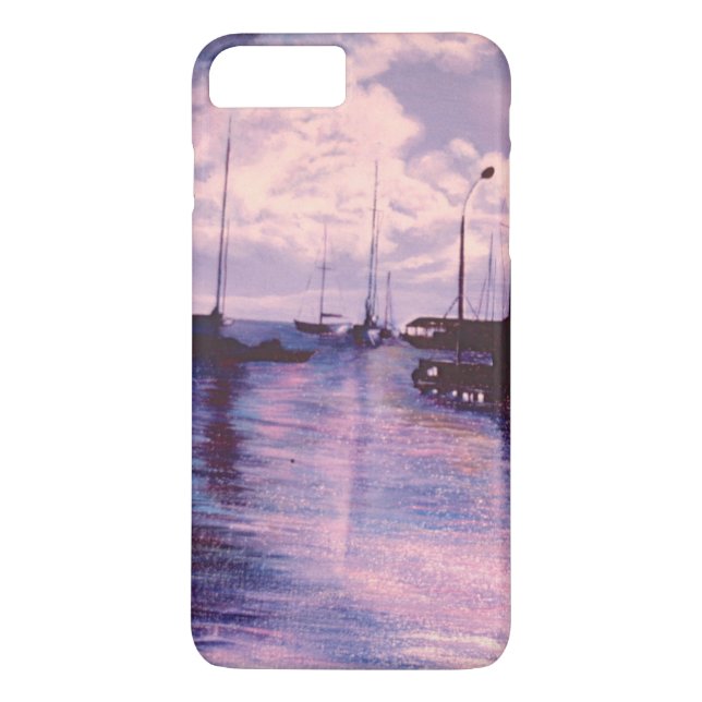 Harbour of Fort de France, Martinique Case-Mate iPhone Case (Back)