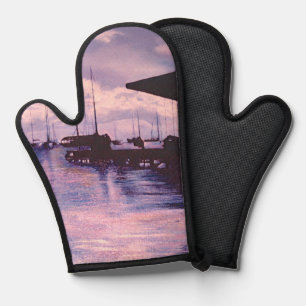 Harbour of Fort De France Oven Mitt