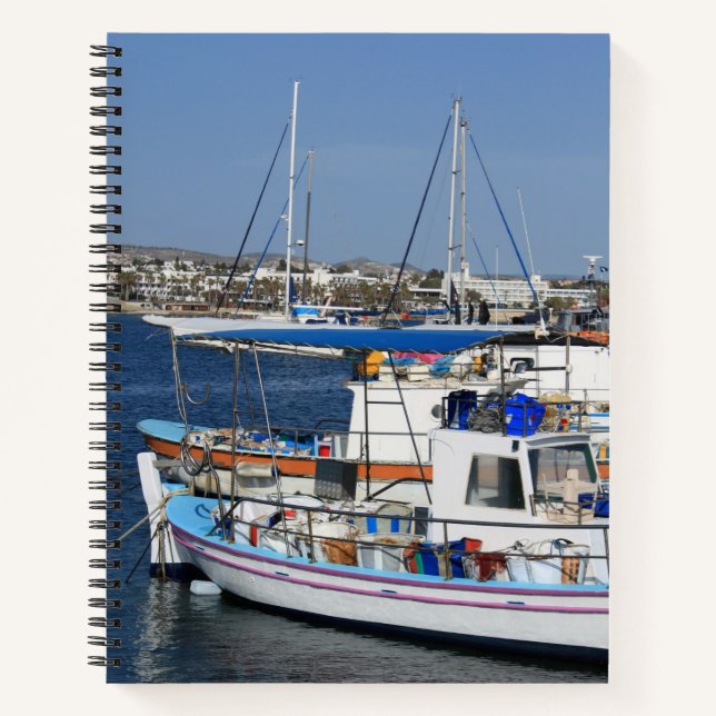 Harbour of Paphos Notebook (Front)