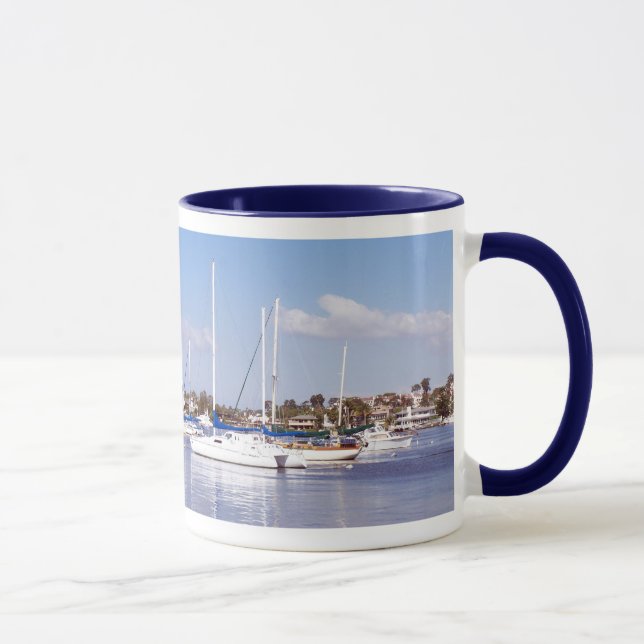 Harbour Sailboats Mug (Right)