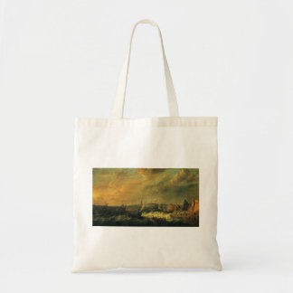 Harbour Scene Adam Willaerts Fine Art Tote Bag