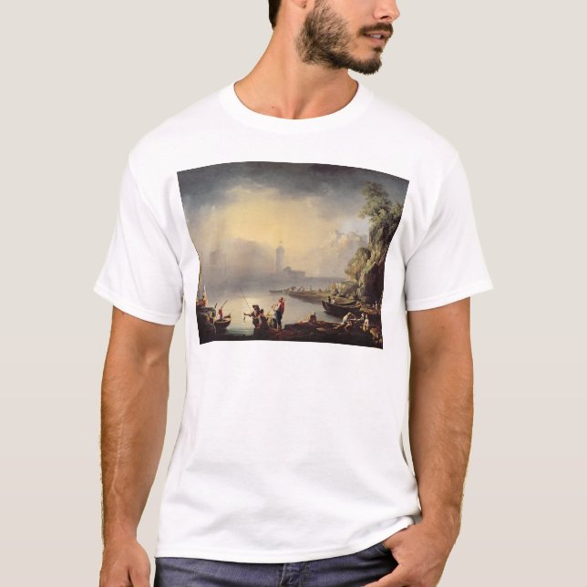 Harbour Scene T-Shirt (Front)