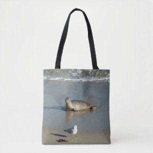 Harbour Seal at La Jolla California Tote Bag