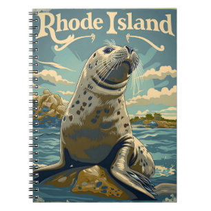 Harbour Seal Rhode Island Notebook