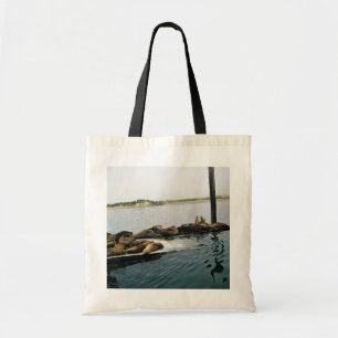 Harbour Seals, Morro Bay, California Tote Bag