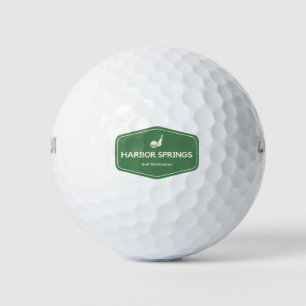 Harbour Springs Michigan Golf Destination Balls