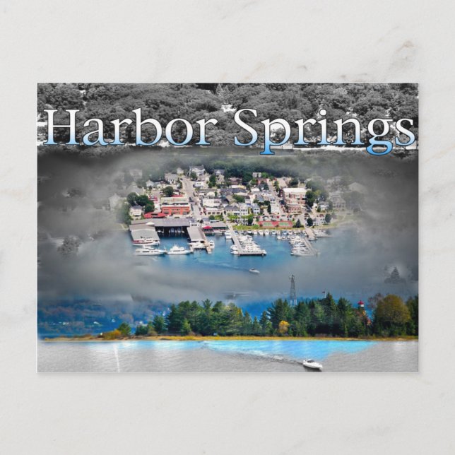 Harbour Springs, Michigan Postcard (Front)
