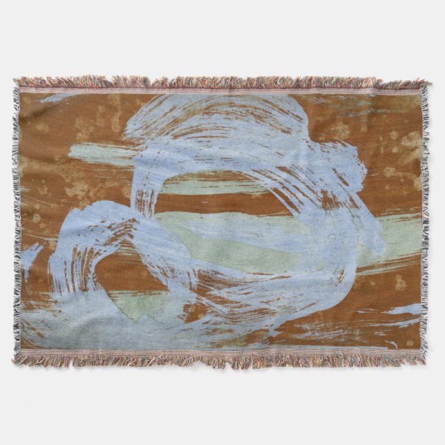 Harbour Sunset Throw Blanket (Front)