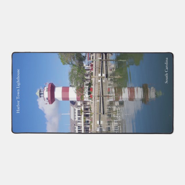 Harbour Town Lighthouse Desk Mat (Front)