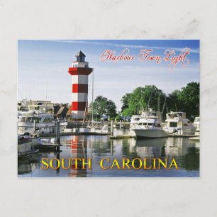 Harbour Town Lighthouse, Hilton Head Island, SC Postcard