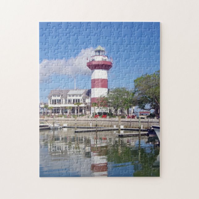 Harbour Town Lighthouse jigsaw puzzle (Vertical)